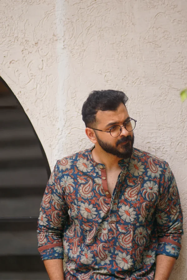 Saanjh : Blockprint Short Kurta - Image 3