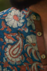 Saanjh : Blockprint Short Kurta - Image 5