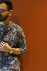 Tarang : Blockprint Knee-Length Kurta - Image 4